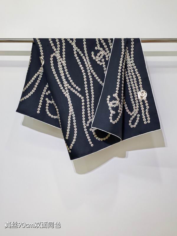 CHanel Silk Scarf 90X90cm E080422